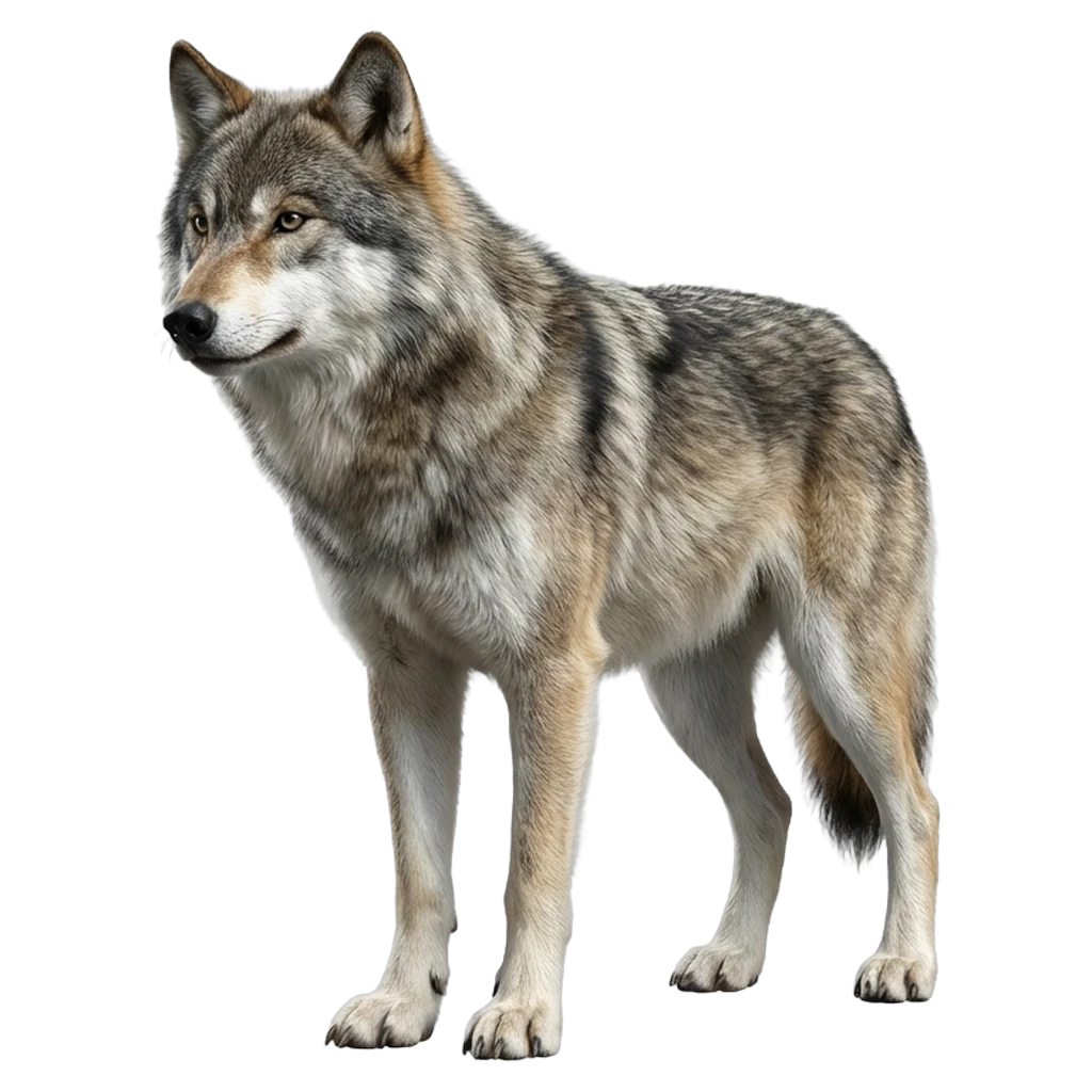 wolf Photorealistic icon