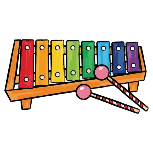 xylophone Pop Art icon