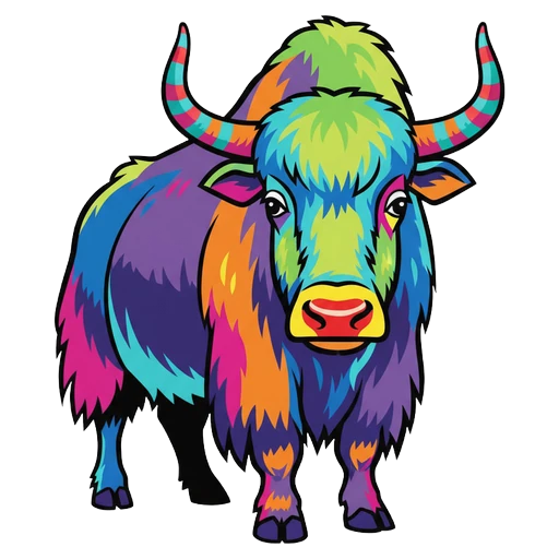 yak Pop Art icon