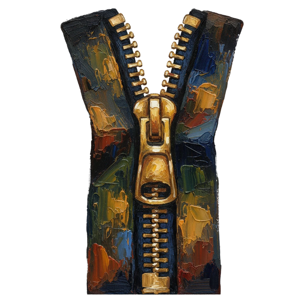 zipper Oil Painting icon